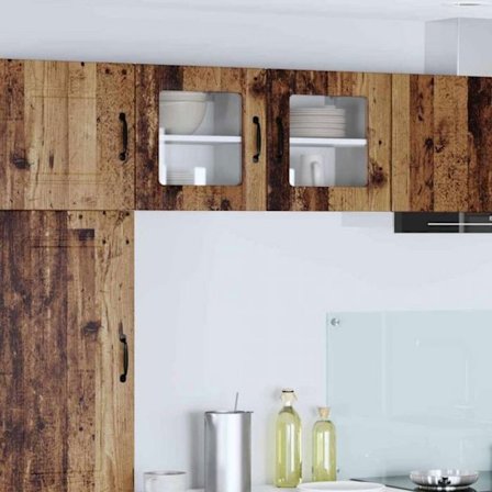 Skåpshylla - skåpkorg - skåp-korg Vidaxl Köksskåp Av vintage trä 40 x 31 x 40 cm