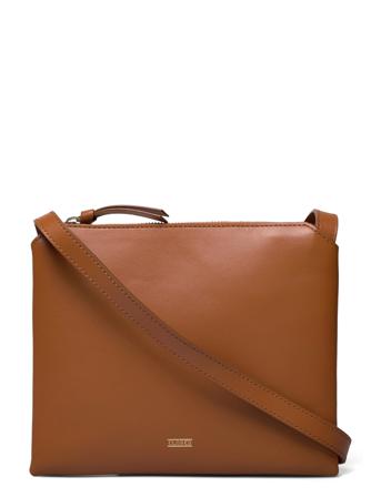 Nelia Bags Crossbody Bags Brun Closed