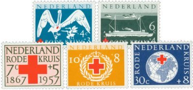 Holland 1957 - NVPH 695-699 - Postfrisk