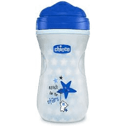 Chicco Tazza Glowing 14 Mesi+ Azzurra 150ml
