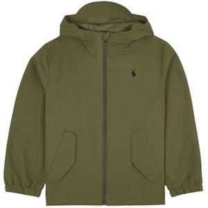 Kids - Ralph Lauren Branded Shell Jacket Olive 8-9 Years - Coats and jackets - 8-9 years - Green