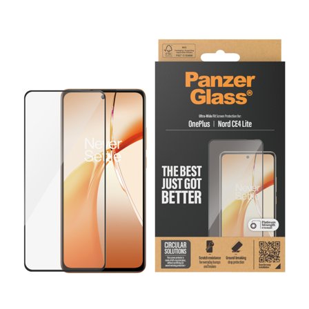 PanzerGlass ONEPLUS NORD CE4 LITE BLK FRAME UWF ACCS