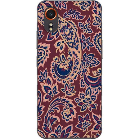 Kompatibelt Mobildeksel til Samsung Samsung Galaxy Xcover7 Paisley boho mønster indisk mønster vintage blomster orientalsk ornament retro tekstil ta