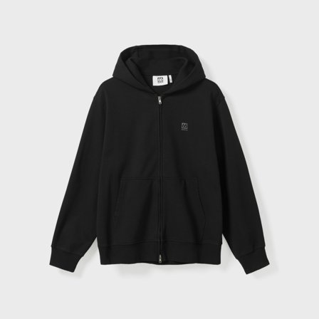 66 North men's Dyngja Zipped Hoodie Tops - Black - L