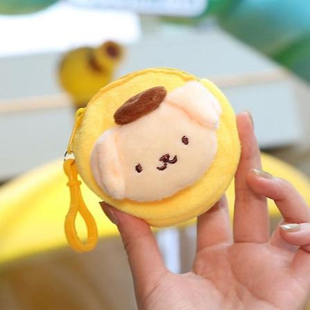 Sanrios plysch anime cinnamoroll tecknad plånbok för kvinnor 4