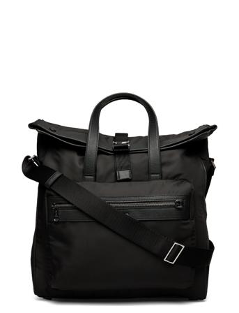Ck Elevated Messenger Tote Skulderveske Veske Svart Calvin Klein