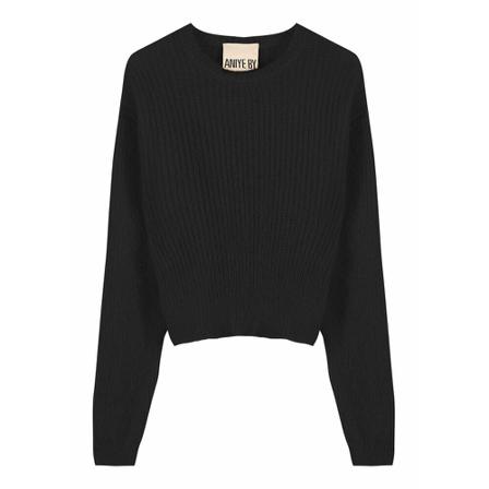 Aniye By Strik MIINTO-2ded0c656fd097ac8cd6 Sort, Dame Striktrøjer
