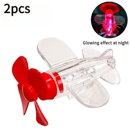 Sett med 2 vinddrevne flyornamenter for motorsykler og sykler - Utnytter vindenergi, krever ingen batterier