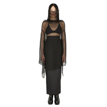 Rick Owens, Tops Czarny, Kobieta, Rozmiar: S