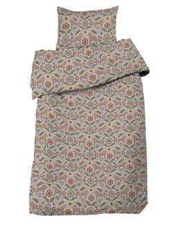 Sengetøysett Siljan Dalahestmotiv 2-deler Lin