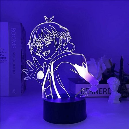 SK8 The Infinity Anime Figurine LED-ljus Reki X Langa för B
