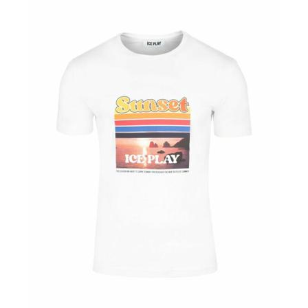 ICE Play, T-shirt Biały, Mężczyzna, Rozmiar: M