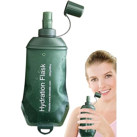 Mjuk flytande flaska – flexibel vattenflaska, mjuk löparflaska | mjuk sportflaska lätt mjuk flytande flaska, vattenflaska