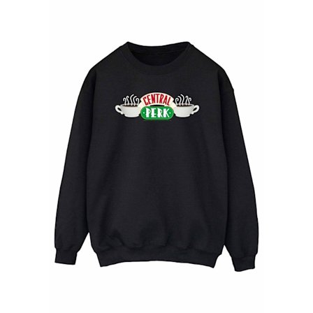 Friends Dam/Kvinnor Central Perk Sweatshirt XXL Svart
