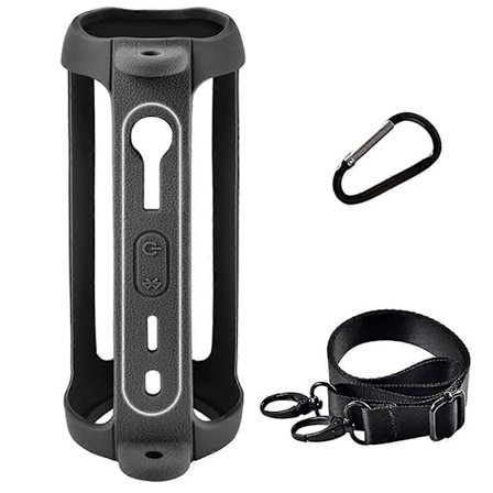 Fodral för Flip 6, skyddsväska med ljudförvaring och axelrem