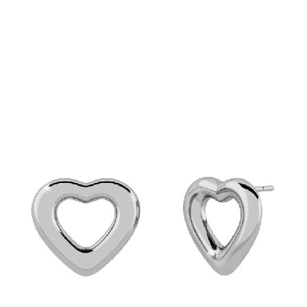 Edblad Beverly Studs S Steel Smycken & klockor Dam Grå ONESIZE