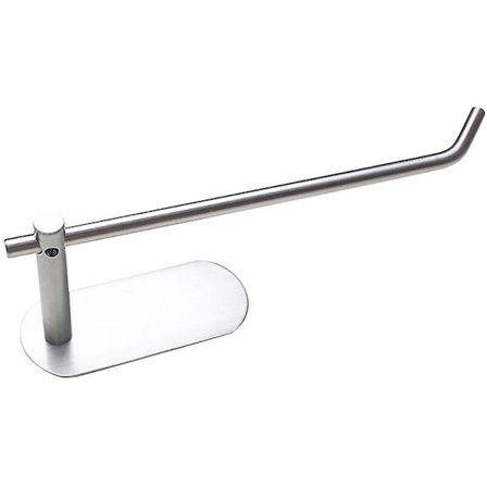 Selvklæbende toiletpapirholder uden boring, håndklædeholder, toiletpapirholder i rustfrit stål