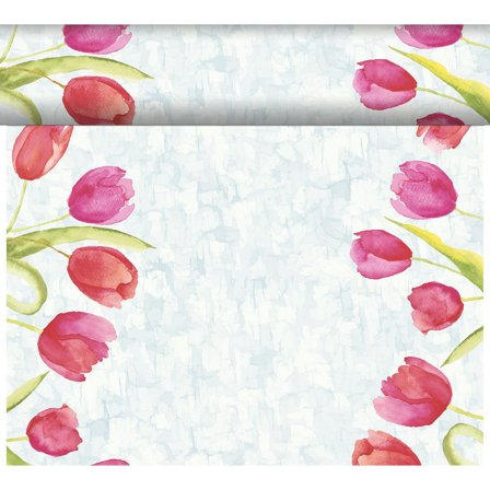 DUNICEL Vepa Tulips 0,4X24m - Lyreco - Kök och servering - Servetter och dukar - Dukrullar