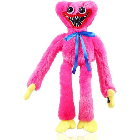 Poppy Playtime Huggy Wuggys plysj leketøy blå/rosa 15,8" utstoppet leketøy