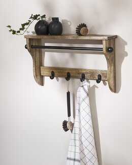 Überhandtuchhalter Vintage Braun - Linea