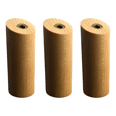 3 kpl puinen seinäkoukku, innovatiivinen vintage-tyylinen, vahva kantokyky, puinen vaatekoukku makuuhuoneen eteisen oveen