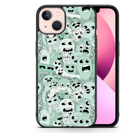 Bjornberry Skal iPhone 13 - Spökmönster