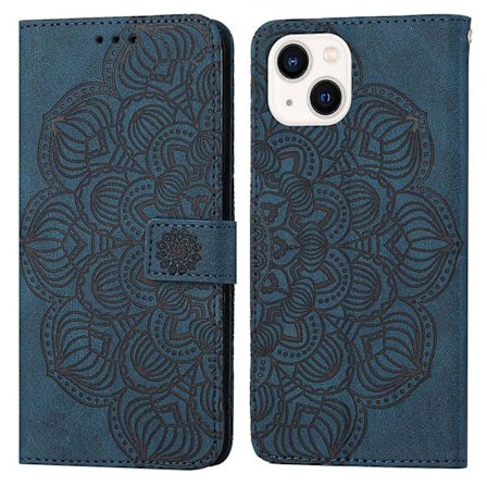 Mandala-präglat case till iPhone 15 Plus