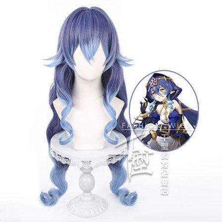 Genshin Impact Leila cosplay-peruk