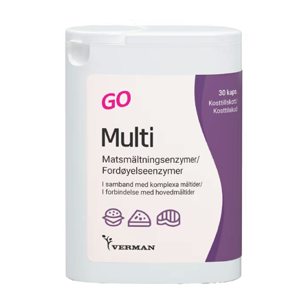 Multi GO Kapsler, 30 stk.