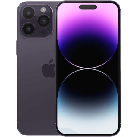 Apple iPhone 14 Pro Max Deep Purple 256 GB Klass A Nytt batteri (refurbished)