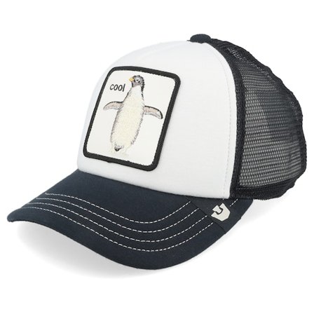 Goorin Bros. - White trucker Caps - Kids Tuxie White/Black Trucker @ Hatstore