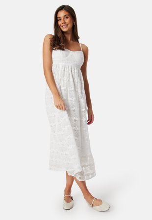 Bubbleroom Occasion-Lace Strap Midi Dress-38