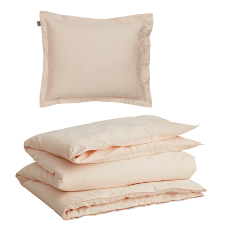 GANT Sengesett Jacquard Paisley Apricot-Shade 200x220cm