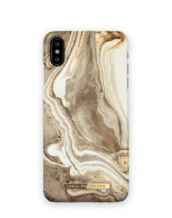 Fashion Case iPhone XS MAX Golden sand marble