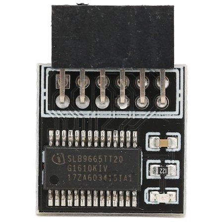 TPM 2.0 Salaus Turvamoduuli 12PIN Korkea Turvallisuus Käytännöllinen Tehokas TPM 2.0 Turvamoduuli PC:lle Gigabytelle