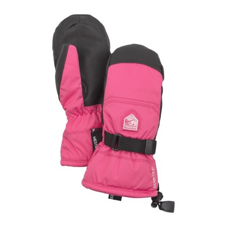 Hestra Gore-Tex Gauntlet Junior Children ski gloves Pink 4