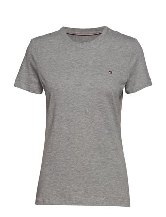Heritage Crew Neck Tee T-shirt Top Grå Tommy Hilfiger