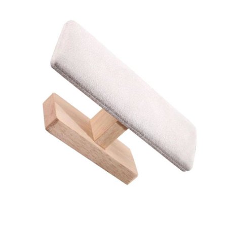 1/2/3/5 Armbandsställ Smyckesdisplay Klocka Armband Smyckesställ Beige Sammet 20cm 1Set