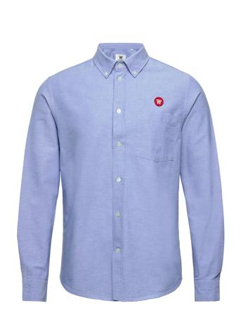 Tod Shirt Skjorte Casual Blå Double A By Wood Wood