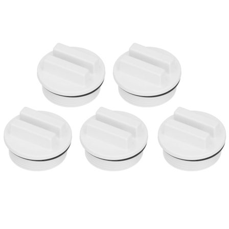 5 stk. 1,5 tommer gevind pool spa returledning vinterprop filter afløb prop med O-ring