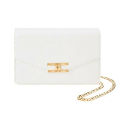 Elisabetta Franchi, Cross Body Bags Wit, Dames, Maat:ONE Size