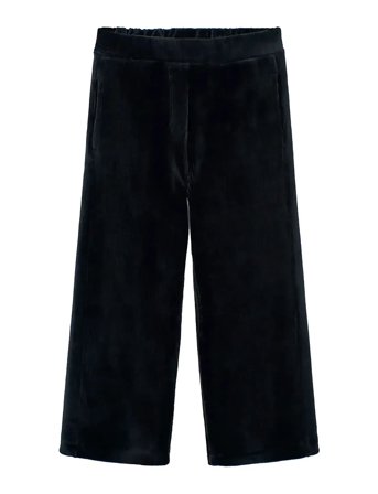 Corduroy Trousers Knit Black Boboli
