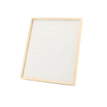 Træ Ringe Display Bakke, Fritstående Multi Purpose Ringe Holder Ringe Ørering Smykker Display Bakke til Personlig Samling Hjem Organisering