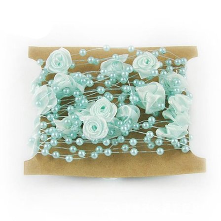 Keinohelmet Helmet Ketju Ruusu Kukat Seppeleet SININEN