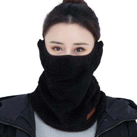 3-in-1 sähköinen hiihtomaski talvelle - tuulenpitävä, lämmin ja mukava