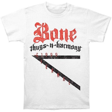 Bone Thugs - N - Harmony E 1999 Logotyp T-shirt
