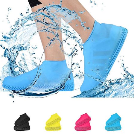 Waterproof Shoe Covers Non-slip Water Resistant Overshoes Silicone Rubber Rain Shoe Cover For Kids, Men, Women
