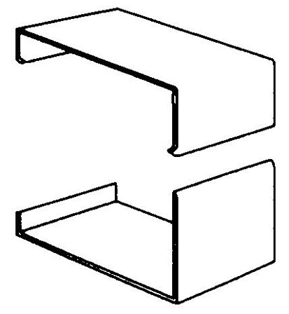 Schneider Electric 5590075 Utjevningsstykke 72 x 72 x 72 mm, Installasjonsmaterial