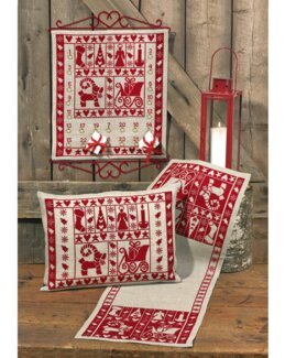 Stickpackung Kissen Weihnachtsstimmung - Permin