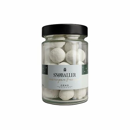 CEMO GOURMET Snøballer 170g Marsipan- og nougatkuler